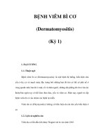 BỆNH VIÊM BÌ CƠ (Dermatomyositis) (Kỳ 1) pdf