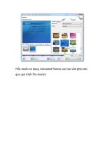 Trải nghiệm với ứng dụng Nero Multimedia Suite Platinum 10 HD- P6 ppsx