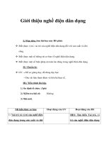 Giáo án Vật lý lớp 9 - Giới thiệu nghề điện dân dụng pps