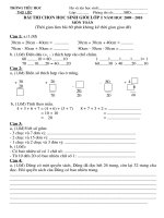 De thi chon HS gioi cap tr­uong nam hoc09 -10