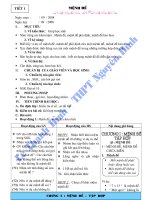 Giáo án bài mệnh đề pot