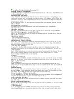 Xử Lý Ảnh Cao Cấp Với Adobe Photoshop 7 docx