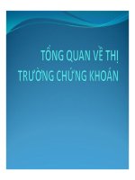 Tổng quan về thị trường chứng khoán