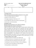 de kiem tra HKII Anh 9 chuan bo GD