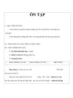 Giáo án Vật lý lớp 9 - ÔN TẬP I docx