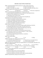 BTTN Kim loại I-II-IIIA