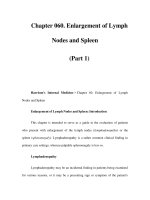 Chapter 060. Enlargement of Lymph Nodes and Spleen (Part 1) ppsx