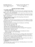 Kế hoạch tháng 3/2010