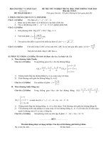 Đề thi thử Tốt nghiệp 2010 (3)