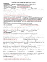 Thi TN theo cau truc. Co dap an