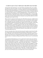 Vai trò của quản lý dự án trong quản lý chiến lược toàn diện ppsx