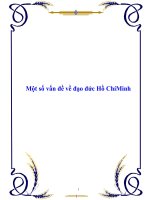 Một số vấn đề về đạo đức Hồ Chí Minh pot