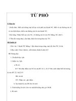 Giáo án Vật lý lớp 9 - TỪ PHỔ docx