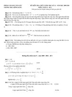 PISU-dethi ki 2- Toan 9-dapan-bieudiem