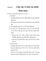 Phân tích quy trình lắp ráp và hàn tổng đoạn tàu 5.500DWT, chương 8 ppt