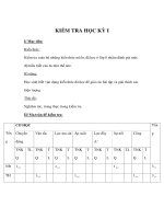 Vật lý 8 - KIỂM TRA HỌC KỲ I doc