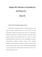 Chapter 061. Disorders of Granulocytes and Monocytes (Part 10) potx