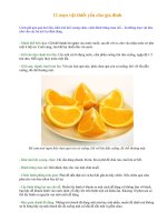 11 mẹo vặt thiết yếu cho gia đình