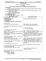 Giáo án tuần 30 - 2 buổi trên ngày