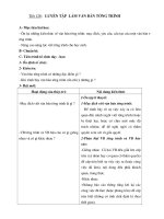 Tiết 128: Luyện tập làm văn bản tường trình