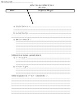 KT đại 8 chương 1