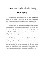 Ứng dụng chương trình RDM trong phân tích kết cấu thân tàu, chương 6 ppt