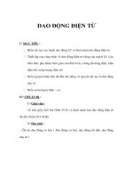 Giáo án Vật lý 12 - DAO ĐỘNG ĐIỆN TỪ pps