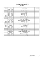 GIÁO ÁN LỚP 1 TUẦN 22