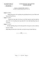 De thi HS giỏi cấp Tỉnh 2007-2008