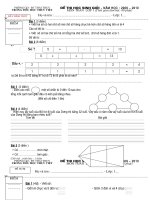 Đề chọn HSG Lop 1 09-10