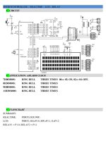 MICROCONTROLLER – REALTIME – LCD - RELAY pps