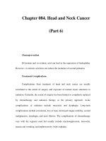 Chapter 084. Head and Neck Cancer (Part 6) ppt
