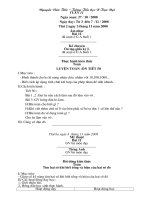 G/A lớp 4 buổi 2 tuần 11