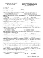 Thi HKII 11 NC Nguyễn Du MD 487