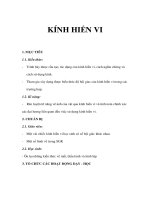 Bài giảng lý 11 NC - KÍNH HIỂN VI ppsx