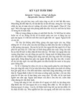 Bài viết: Kỷ vật tuổi thơ