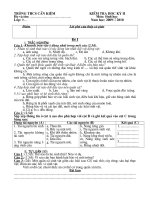 De kiem tra HKII - Sinh 9 (hot)