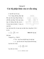 Thiết kế cầu trục 1 tấn phục vụ cho việc di chuyển tôn tấm, chương 10 doc