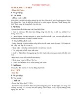 Đề cương ôn tập văn lớp 11 kỳ II