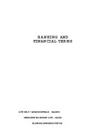 Dictionary of Finantial and Business Terms part 1 pps