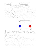 Đề thi HSkhá&Giỏi Vât lý 8