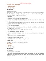 Đề cương ôn văn kỳ 2 lớp 11