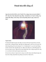 Thoái hóa đốt sống cổ pot