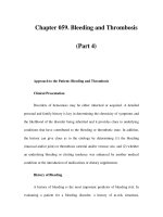 Chapter 059. Bleeding and Thrombosis (Part 4) potx