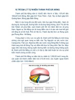 Vị trí địa lý tư nhiên TP Đà Nẵng