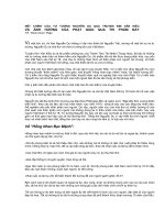 NÉT CHÍNH CỦA TƯ TƯỞNG  NGUYỄN DU QUA KIM VÂN KIỀU TRUYỆN