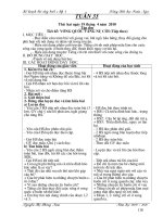 TUẦN 33 - BUỔI 1 (LỚP 4)