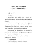 Lịch sử 10 nâng cao - MỞ RỘNG VÀ PHÁT TRIỂN KINH TẾ (TỪ THẾ KỶ X ĐẾN ĐẦU THẾ KỈ XV) pps