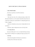 QUỐC TẾ THỨ NHẤT VÀ CÔNG XÃ PARI 18 71 - Lịch sử lớp 10 pot