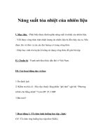 Giáo án vật lý 8 - Năng suất tỏa nhiệt của nhiên liệu pps